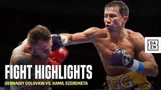 HIGHLIGHTS  Gennadiy Golovkin vs Kamil Szeremeta [upl. by Berneta787]