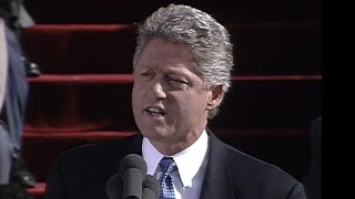 Bill Clinton inaugural address Jan 20 1993 [upl. by Eugaet]