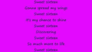 sweet sixteen  lyrics [upl. by Apur316]