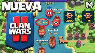 ⚔️ Cómo FUNCIONA la NUEVA GUERRA de CLANES 2 de Clash Royale [upl. by Ellener]