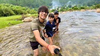 River Crossing With Piyush And Sahil 😅 [upl. by Nhaj]