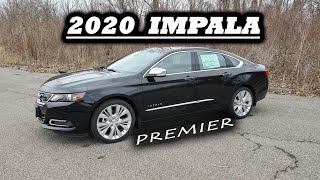 2020 Chevy IMPALA Premier  LAST YEAR OF PRODUCTION  Full Review [upl. by Chu187]