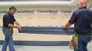 CertainTeed Horizontal Siding Installation [upl. by Oreves]