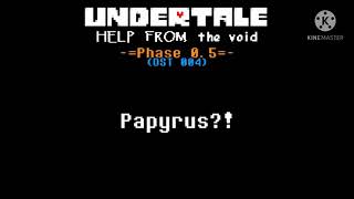 Undertale Help from the Void OST 004  005  Papyrus  Attack of the Brothers Remastered [upl. by Rivy]