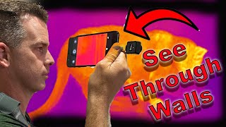 How To See Through Walls Thermal Camera For Your Phone  Infiray T2 Thermal Camera [upl. by Havot]