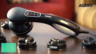 AGARO Relaxo Handheld Body Massager [upl. by Hcelemile]