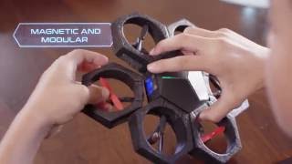 Airblock The Modular and Programmable Starter Drone [upl. by Oulman]