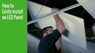 How to Easily Install an LED Panel [upl. by Dorinda536]