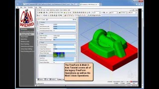 ESPRIT 20xx Milling Tutorial Preview [upl. by Cory86]