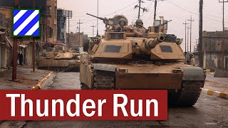 Thunder Run into Baghdad  April 2003 [upl. by Eitnom196]