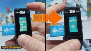 Unlocking and Resetting DiM Cards on my new Digimon Vital Bracelet [upl. by Mireielle550]