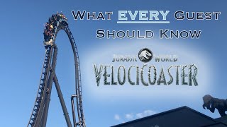 VELOCICOASTER  What EVERY Guest Should Know [upl. by Mohandis]