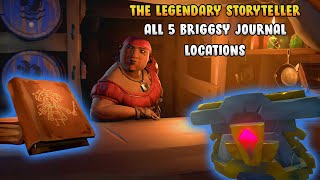 The Legendary Story Teller Journal Locations  Briggsy Journals  Tall Tale Guide [upl. by Fayth714]