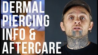 Dermal Piercing Info amp Aftercare  UrbanBodyJewelrycom [upl. by Coral]