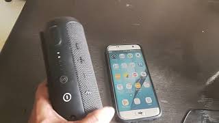 HOW TO CONNECT YOUR SMARTPHONE TO THE BLUETOOTH SPEAKER [upl. by Amzaj550]