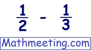 Adding Fractions  different denominators [upl. by Elata144]