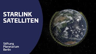 Starlink Satelliten Lichterketten am Nachthimmel [upl. by Holzman]