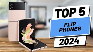 Top 5 BEST Flip Phones in 2024 [upl. by Auoy]