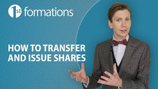 Transferring and issuing company shares [upl. by Chaffee320]