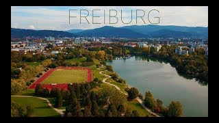 Freiburg im Breisgau aus der Luft [upl. by Relyk]