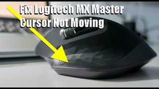 Fix Logitech MX Master Cursor Not Moving [upl. by Barth484]