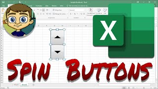 Using Spin Buttons in Excel [upl. by Fem521]