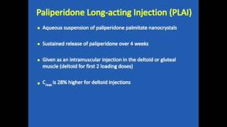 Paliperidone longacting injection  81581 [upl. by Susanna558]