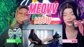 MEOVV  ‘MEOW’ MV Performance video and teaser reaction [upl. by Aisel]