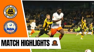 HIGHLIGHTS  Boston United vs Braintree Town 231124 [upl. by Enived]