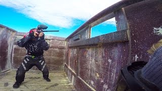 Intense Paintball Match [upl. by Rugg]