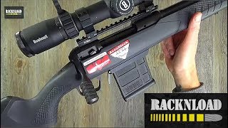 Savage 110 Tactical FULL RACKNLOAD REVIEW [upl. by Eissirc]