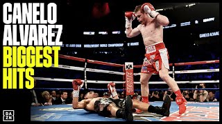 Seven Minutes Of Canelos Biggest Hits amp KOs [upl. by Aleacim]