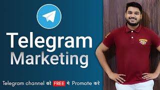 How to do Telegram Marketing  Tricks to Promote Telegram Channel for FREE  2021 [upl. by Marty]