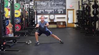 How to Perform the Lateral Squat [upl. by Eimiaj622]