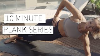 10 MINUTE PLANK SERIES  Core exercises for beginners  Dr LA Thoma Gustin [upl. by Malilliw]