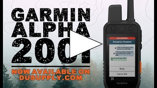 Garmin Alpha 200i [upl. by Syst]