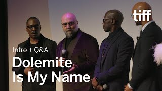 DOLEMITE IS MY NAME Cast and Crew QampA  TIFF 2019 [upl. by Ahsirtal]