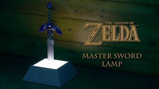 The Legend of Zelda Master Sword Lamp  Paladone [upl. by Cody]