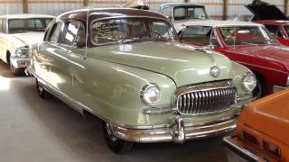 1951 Nash Statesman Super  Streamlined Aerodynamic Bathtub Nash at Country Classic Cars [upl. by Medarda]