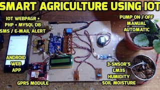 Smart Agriculture Using IOT [upl. by Nyleimaj]