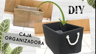 DIY Caja Organizadora  transformación de caja de cartón [upl. by Alesi]