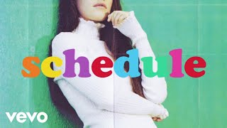 Sigrid  Schedules Lyric Video [upl. by Ellehcrad]