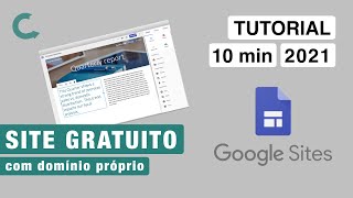 Site gratuito com domínio próprio [upl. by Aretahs14]