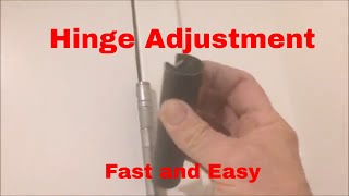 03 Commercial Hinge adjustment [upl. by Armstrong406]