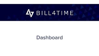 Bill4Time Dashboard [upl. by Nil563]