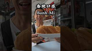 Banh mi 就是越南特色 外脆的面包皮比吃烧猪皮一样 Pho 清汤越南河粉配料十足 萝卜 云吞鱼蛋一起上 [upl. by Hsirk]