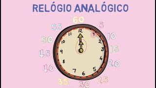 Relógio analógico para crianças [upl. by Ahsyek434]