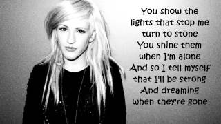 Ellie Goulding  Lights lyrics [upl. by Nehepts]