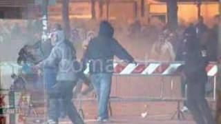 ultras italiani italian ultras scontri fight riots hooligans [upl. by Yemar279]