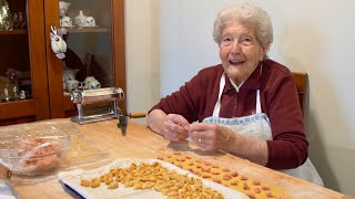 Pasta Grannies meets 97 year old Albertina from Bologna [upl. by Schild]